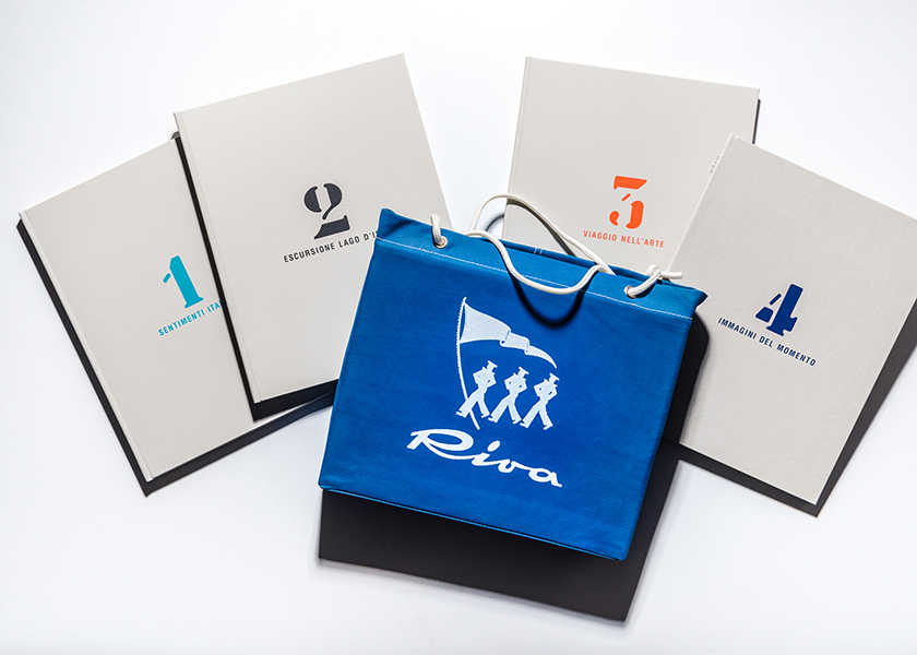 RIVA Books and Bag