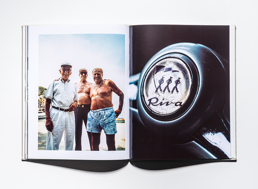 Carlo Riva and 3 Men